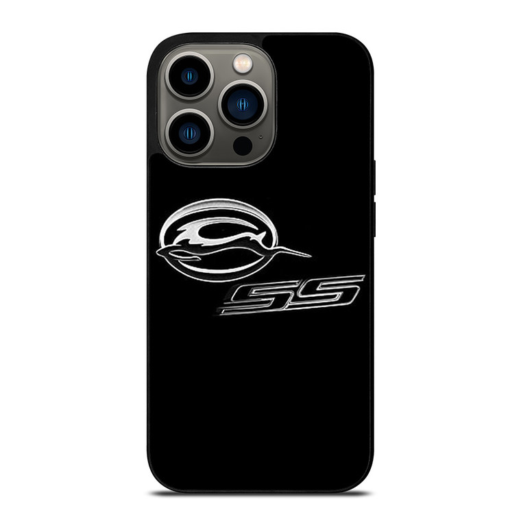 CHEVROLET IMPALA SS CHROME EMBLEM iPhone 13 Pro Case Cover