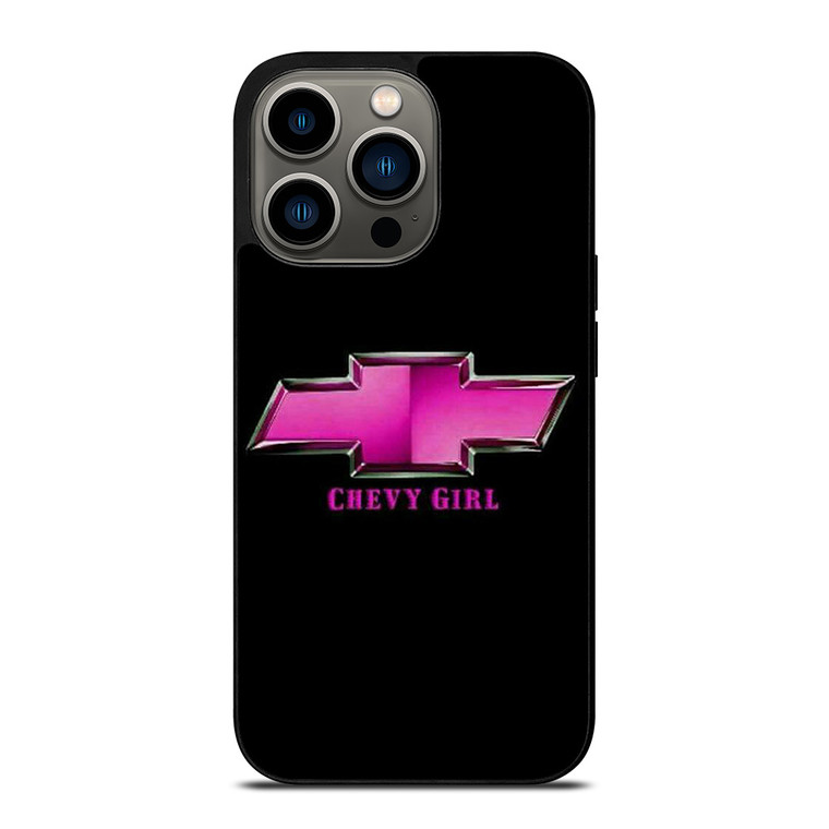 CHEVY GIRL CHEVROLET EMBLEM iPhone 13 Pro Case Cover