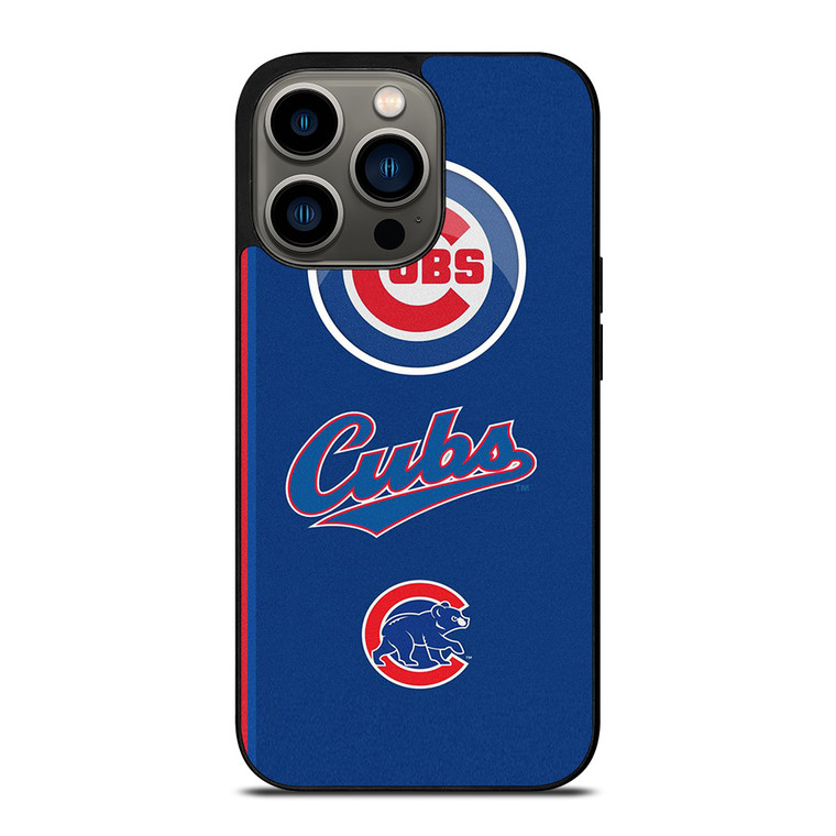 CHICAGO CUBS BASEBALL MLB LOGO iPhone 13 Pro Case Cover