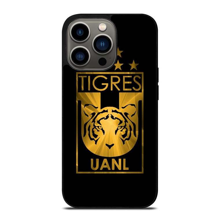 CLUB FOOTBALL TIGRES UANL GOLD iPhone 13 Pro Case Cover