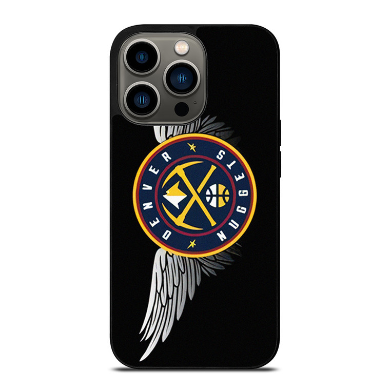 DENVER NUGGETS NBA BASKETBALL WINGS iPhone 13 Pro Case Cover