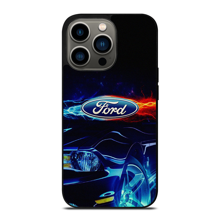 FORD MUSTANG GT FIRE EMBLEM iPhone 13 Pro Case Cover