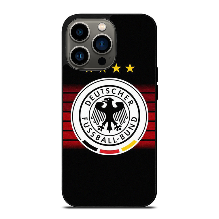 GERMANY DEUTSCHER FOOTBALL BADGE iPhone 13 Pro Case Cover