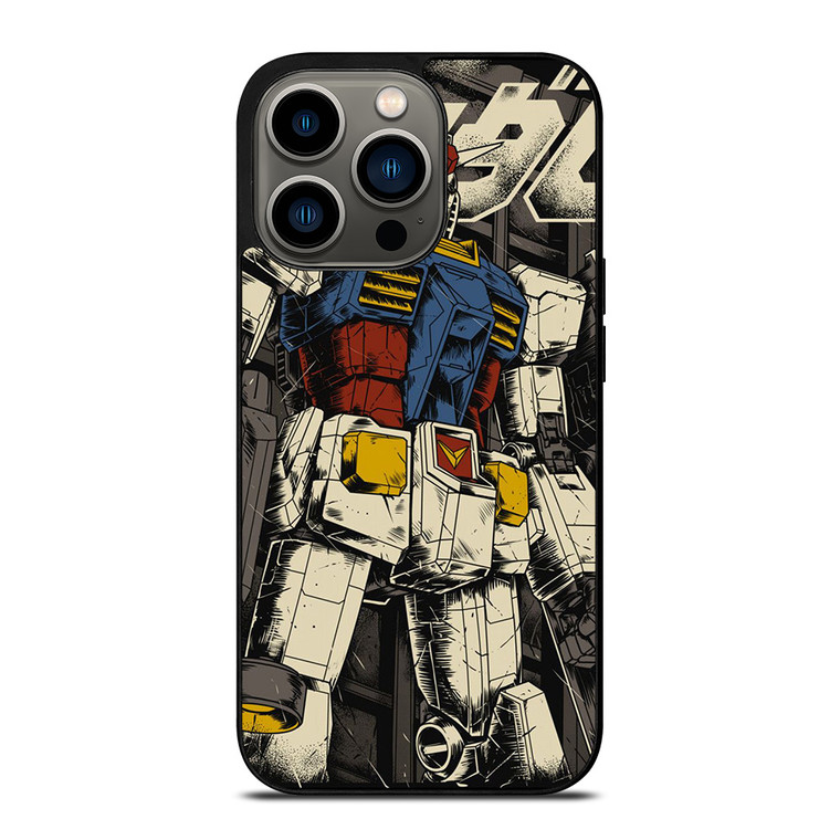 GUNDAM RX 78 ANIME iPhone 13 Pro Case Cover