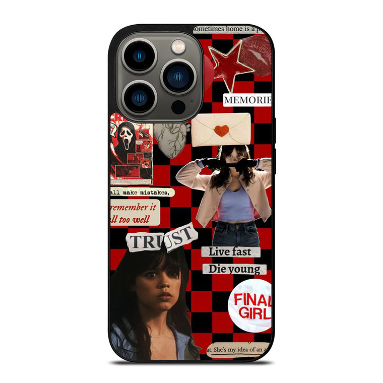 JENNA ORTEGA TARA CARPENTER SCREAM VI COLLAGE iPhone 13 Pro Case Cover