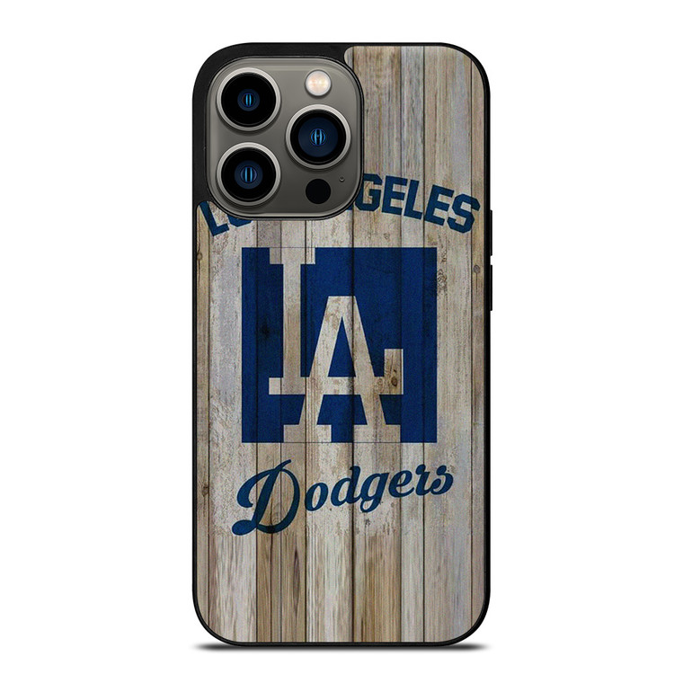 LOS ANGELES DODGERS WHITE WOOD iPhone 13 Pro Case Cover