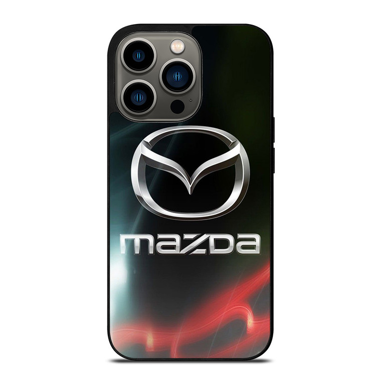 MAZDA CAR METAL LOGO iPhone 13 Pro Case Cover
