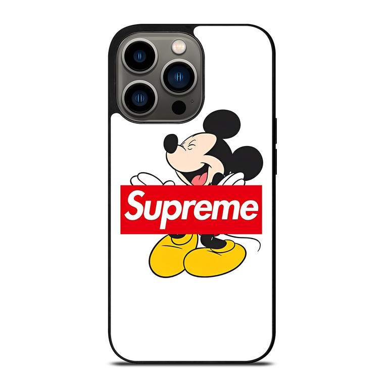 MICKEY MOUSE DISNEY SUPREME LOGO iPhone 13 Pro Case Cover MICKEY MOUSE DISNEY SUPREME LOGO iPhone 13 Pro Case Cover