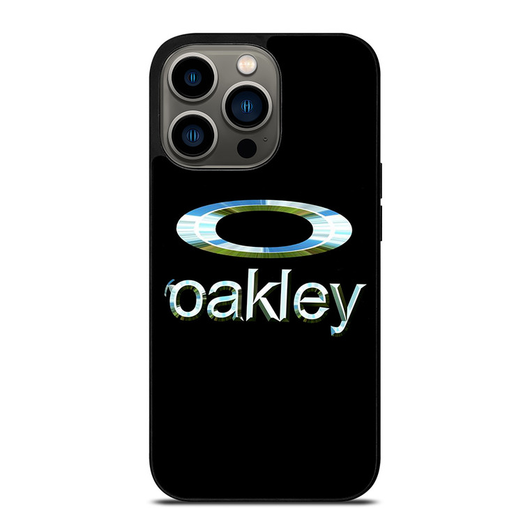 OAKLEY METAL BLACK EMBLEM iPhone 13 Pro Case Cover