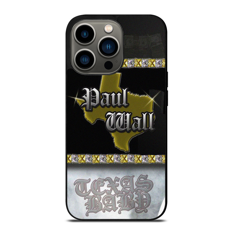 PAUL WALL RAPPER LOGO iPhone 13 Pro Case Cover