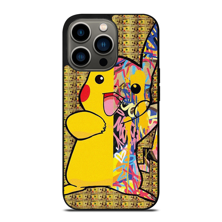 PIKACHU POKEMON ABSTRACT ART iPhone 13 Pro Case Cover PIKACHU POKEMON ABSTRACT ART iPhone 13 Pro Case Cover