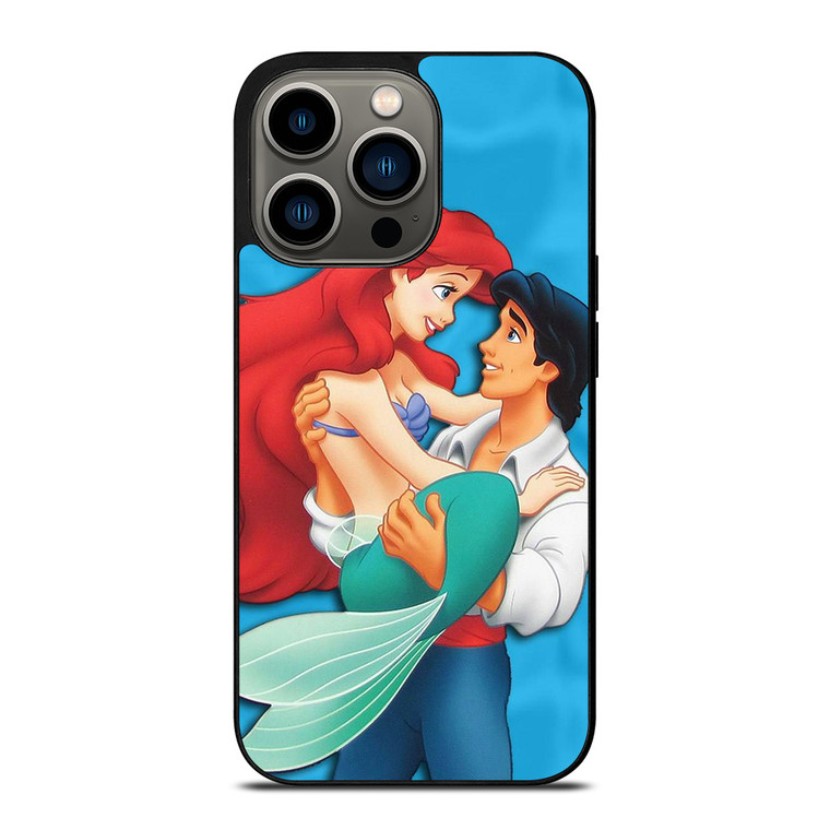 PRINCE ERIC AND PRINCESS ARIEL CARTOON DISNEY iPhone 13 Pro Case Cover