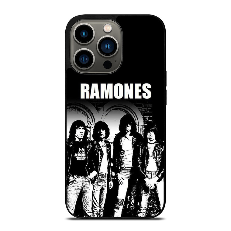 RAMONES ROCK BAND MEMBER iPhone 13 Pro Case Cover