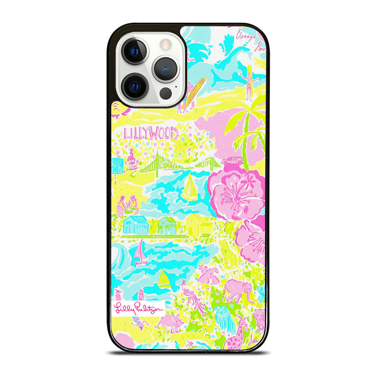 LILLY PULITZE LILLYWOOD  iPhone 12 Pro Case Cover LILLY PULITZE LILLYWOOD  iPhone 12 Pro Case Cover