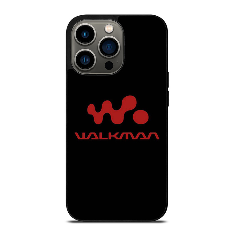 SONY WALKMAN LOGO BLACK iPhone 13 Pro Case Cover