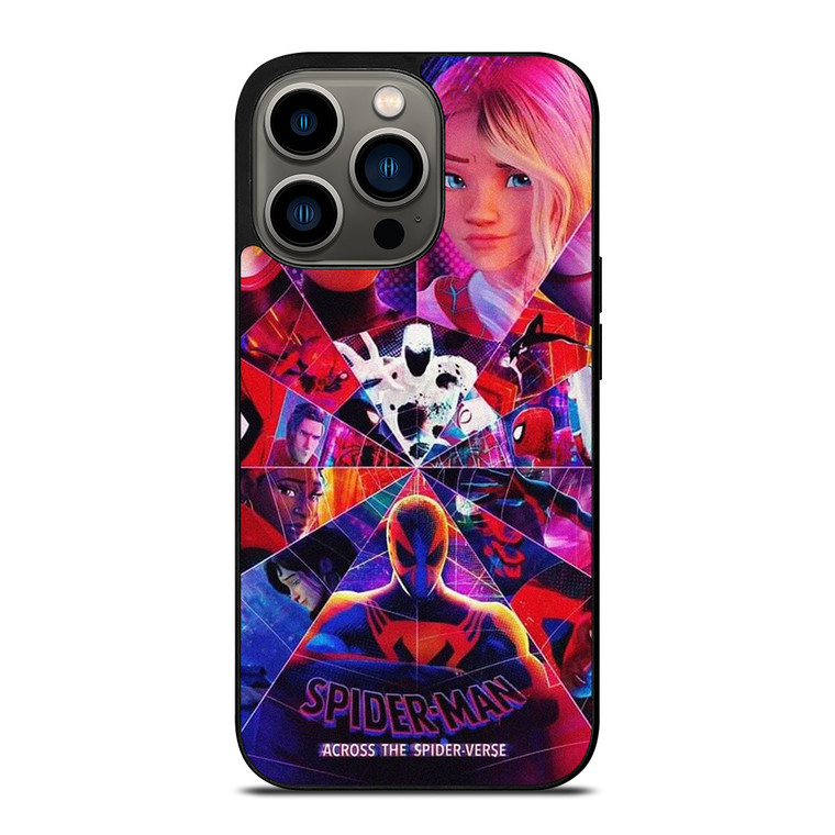 SPIDERMAN ACROSS THE SPIDER VERSE MOVIE POSTER iPhone 13 Pro Case Cover