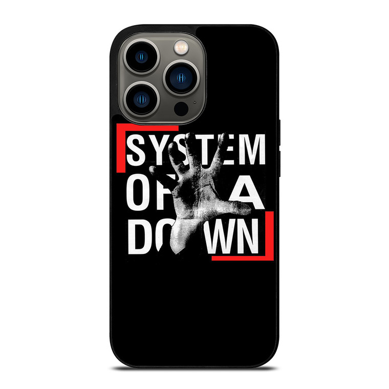 SYSTEM OF A DOWN METAL BAND LOGO iPhone 13 Pro Case Cover