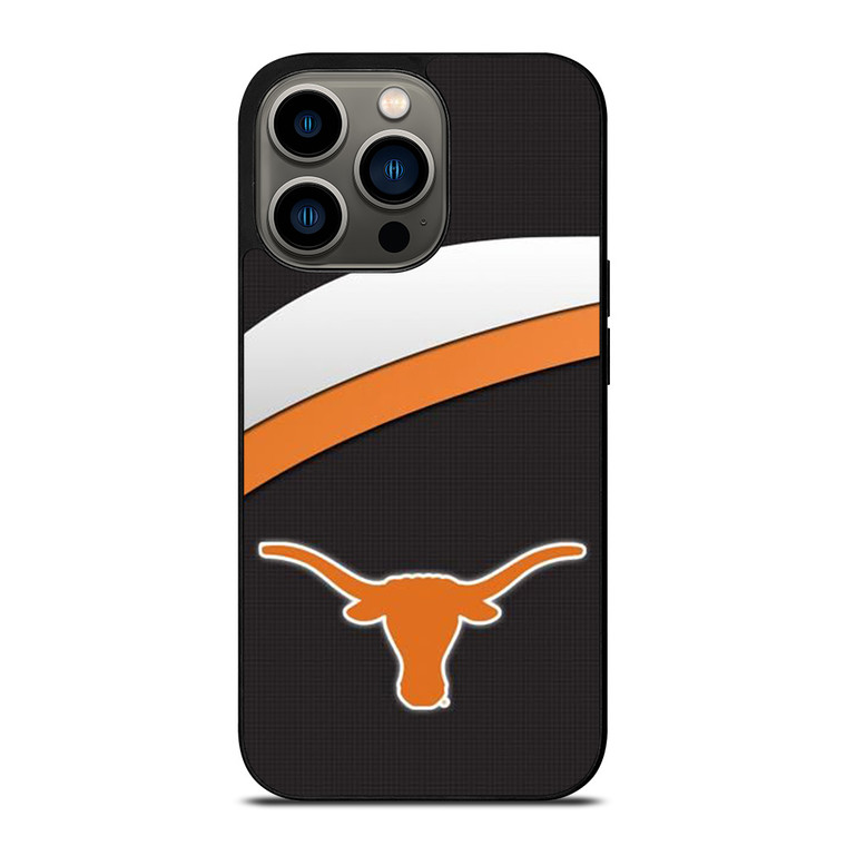 TEXAS LONGHORNS CARBON EMBLEM iPhone 13 Pro Case Cover