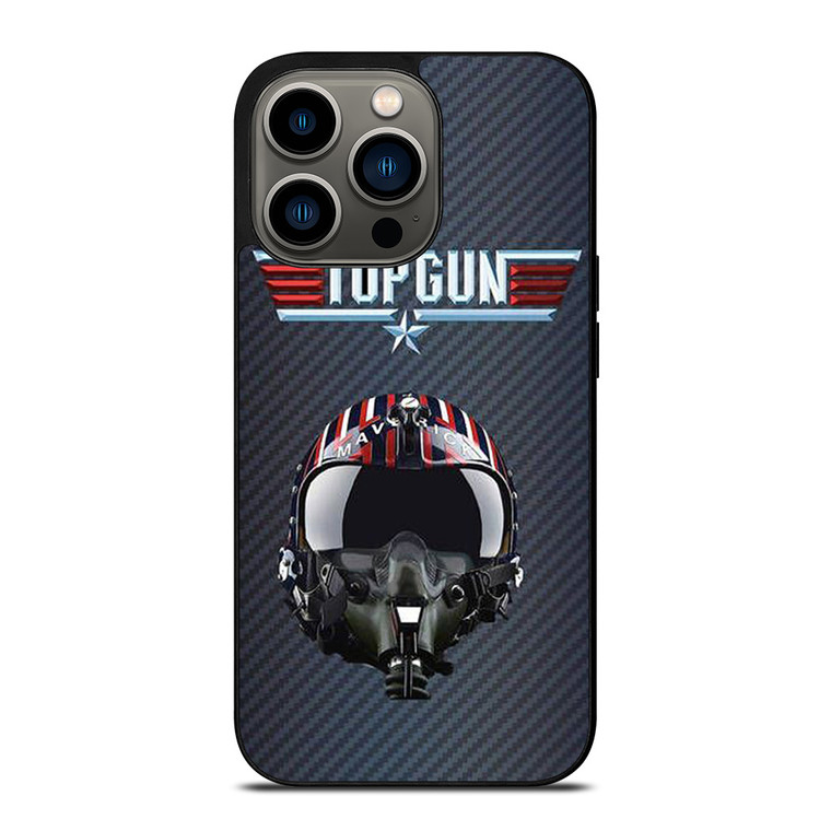 TOP GUN MAVERICK HELMET CARBON iPhone 13 Pro Case Cover
