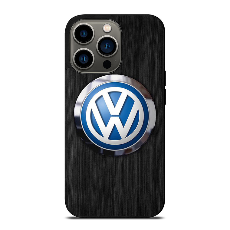 VOLKSWAGEN VW WOODEN EMBLEM iPhone 13 Pro Case Cover VOLKSWAGEN VW WOODEN EMBLEM iPhone 13 Pro Case Cover