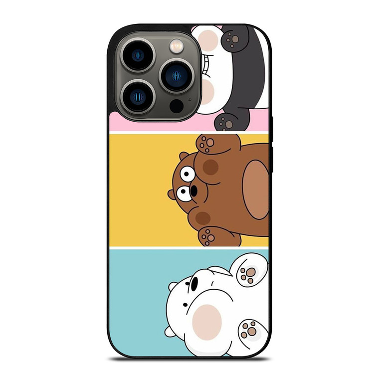 WE BARE BEARS CUTE COLLAGE iPhone 13 Pro Case Cover