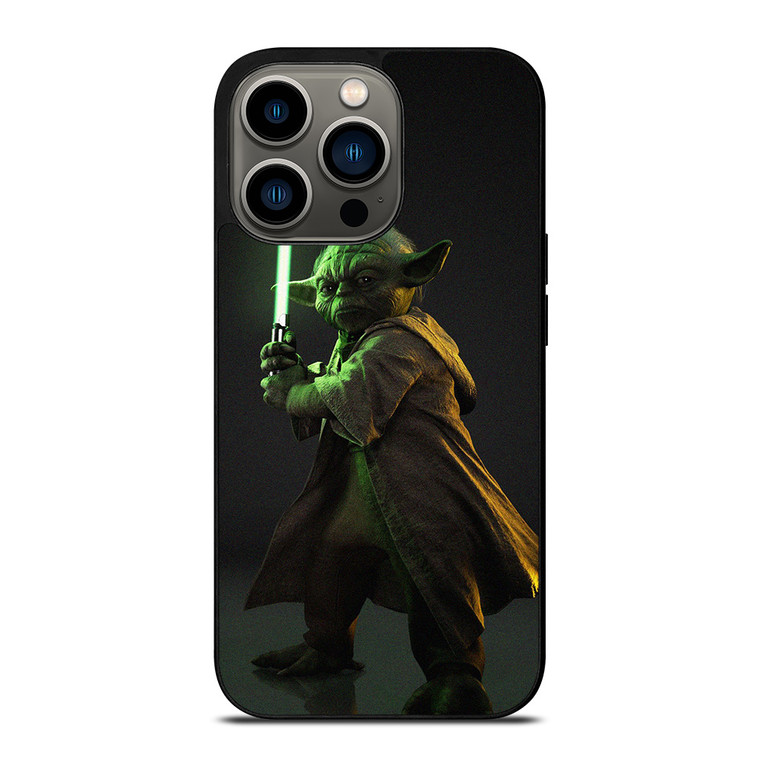 YODA STAR WARS LIGHTSABER 2 iPhone 13 Pro Case Cover
