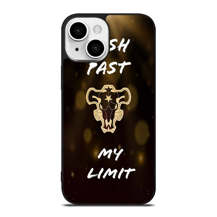 BLACK CLOVER BLACK BULL QUOTES iPhone 13 Mini Case Cover