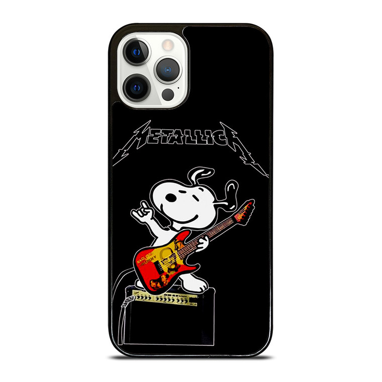 METALLICA BAND SNOOPY  iPhone 12 Pro Case Cover