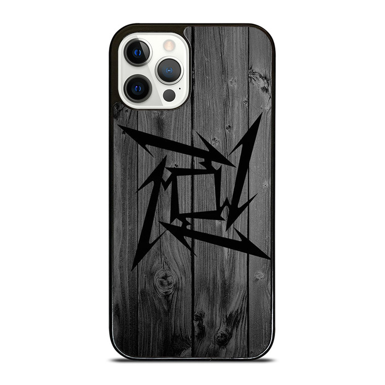 METALLICA METAL BAND WOOD ICON  iPhone 12 Pro Case Cover METALLICA METAL BAND WOOD ICON  iPhone 12 Pro Case Cover