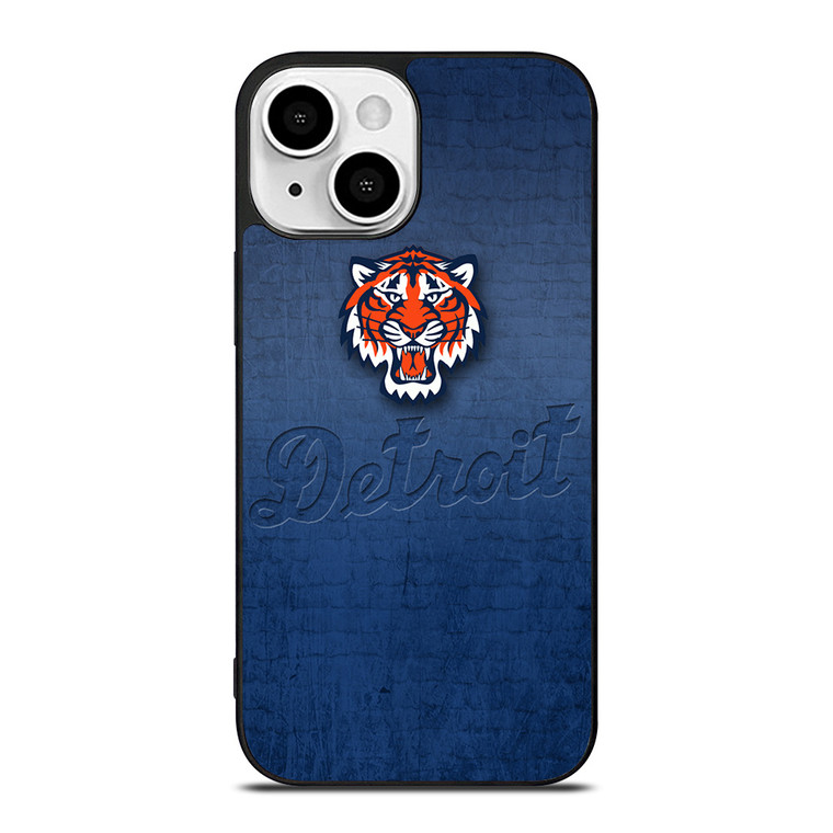 DETROIT TIGERS WALL TEXTURE iPhone 13 Mini Case Cover