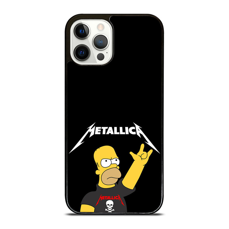 METALLICA THE SIMPSONS  iPhone 12 Pro Case Cover