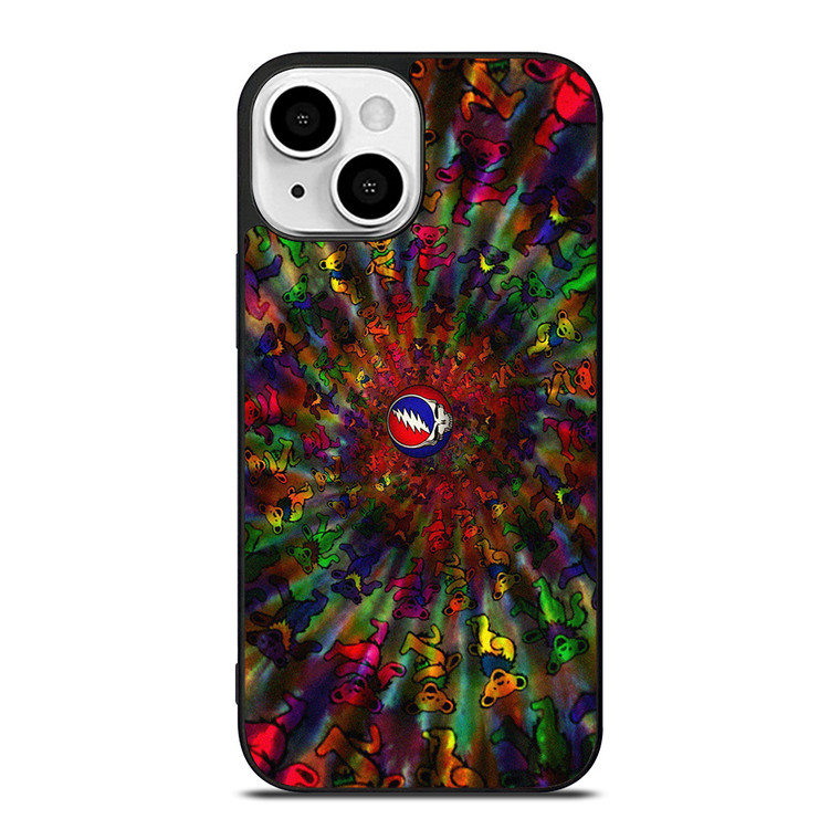GRATEFUL DEAD DANCING BEARS LOGO iPhone 13 Mini Case Cover