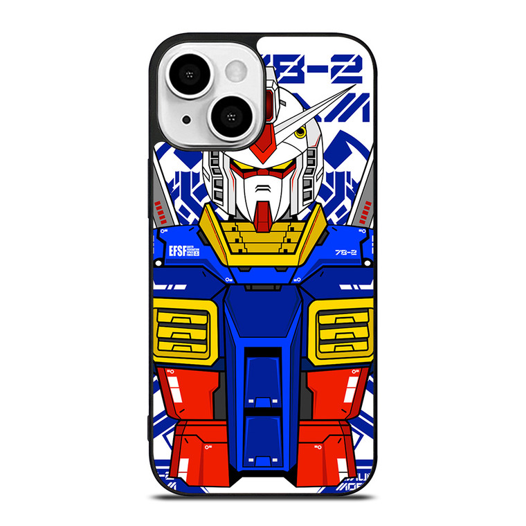 GUNDAM RX 78-2 ANIME ROBOT iPhone 13 Mini Case Cover