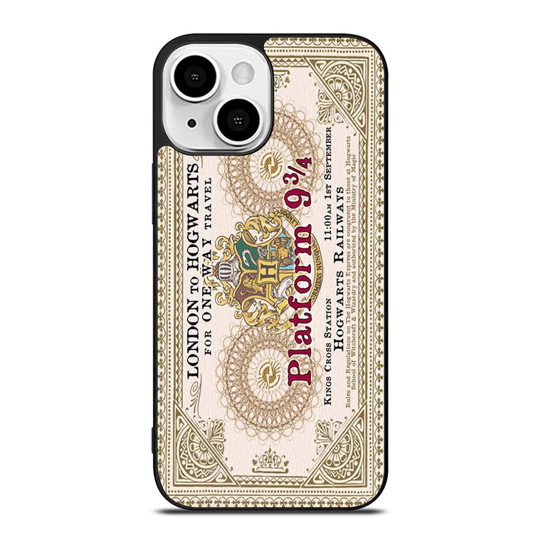 HARRY POTTER TICKETS PLATFORM NINE AND THREE QUARTERS iPhone 13 Mini Case Cover