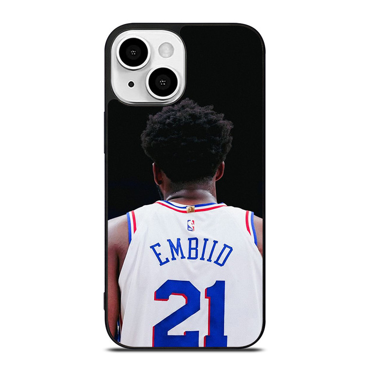 JOEL EMBIID NBA PHILADELPHIA 76ERS iPhone 13 Mini Case Cover