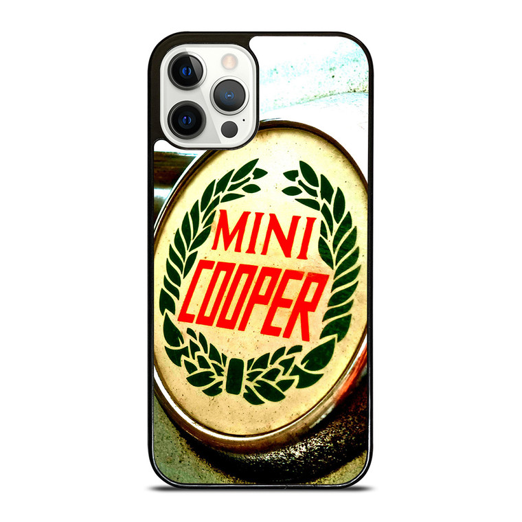 MINI COOPER CLASSIC RUSTY EMBLEM  iPhone 12 Pro Case Cover