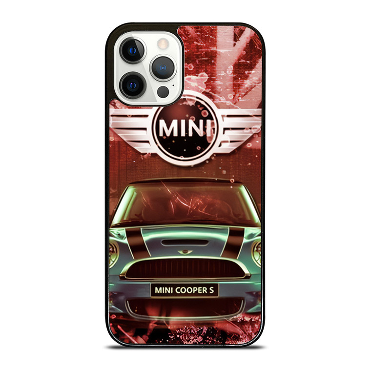 MINI COOPER S UNION JACK EMBLEM  iPhone 12 Pro Case Cover