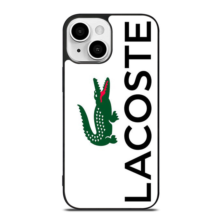 LACOSTE CROCODILE LOGO iPhone 13 Mini Case Cover