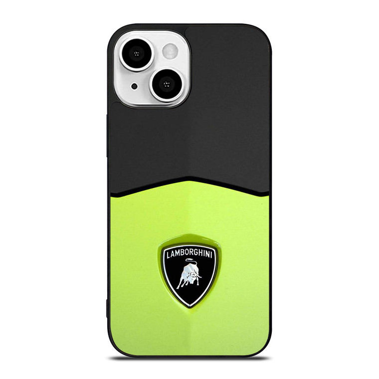 LAMBORGHINI GREEN EMBLEM iPhone 13 Mini Case Cover