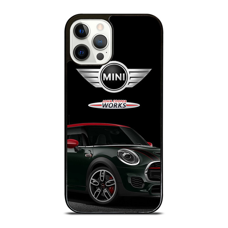 MINI JOHN COOPER WORKS CAR EMLBEM  iPhone 12 Pro Case Cover