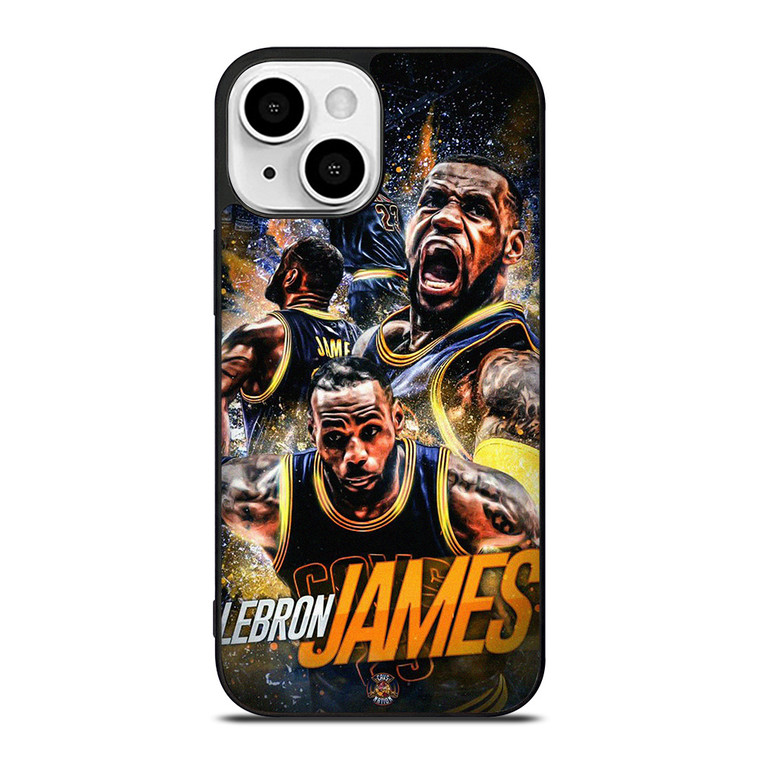 LEBRON JAMES CELEVELAND CAVALIERS POSTER iPhone 13 Mini Case Cover
