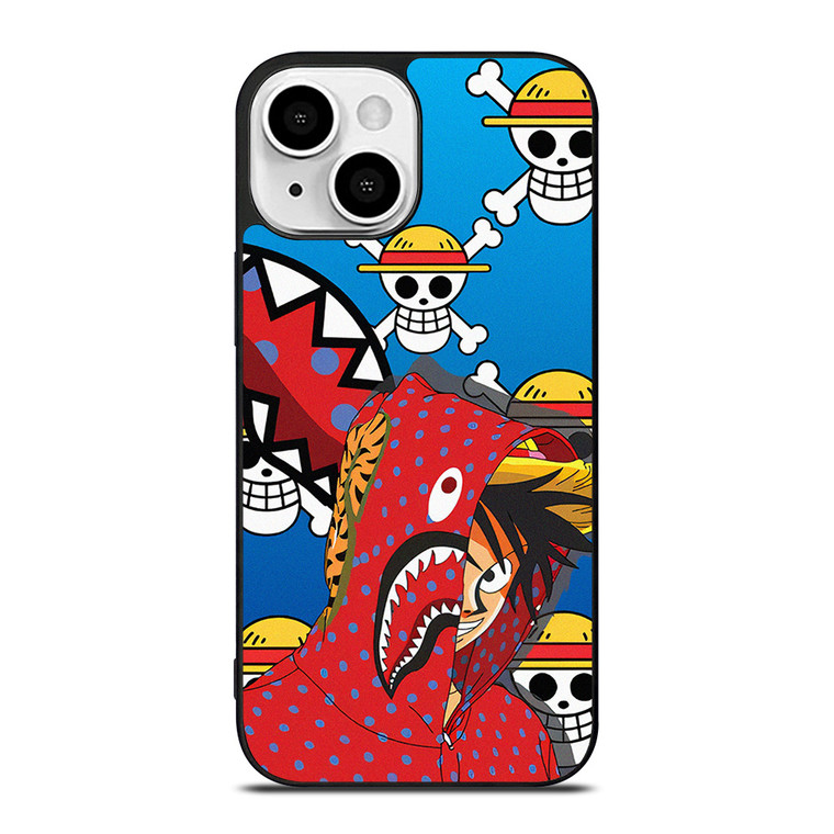 LUFFY ONE PIECE BAPE iPhone 13 Mini Case Cover