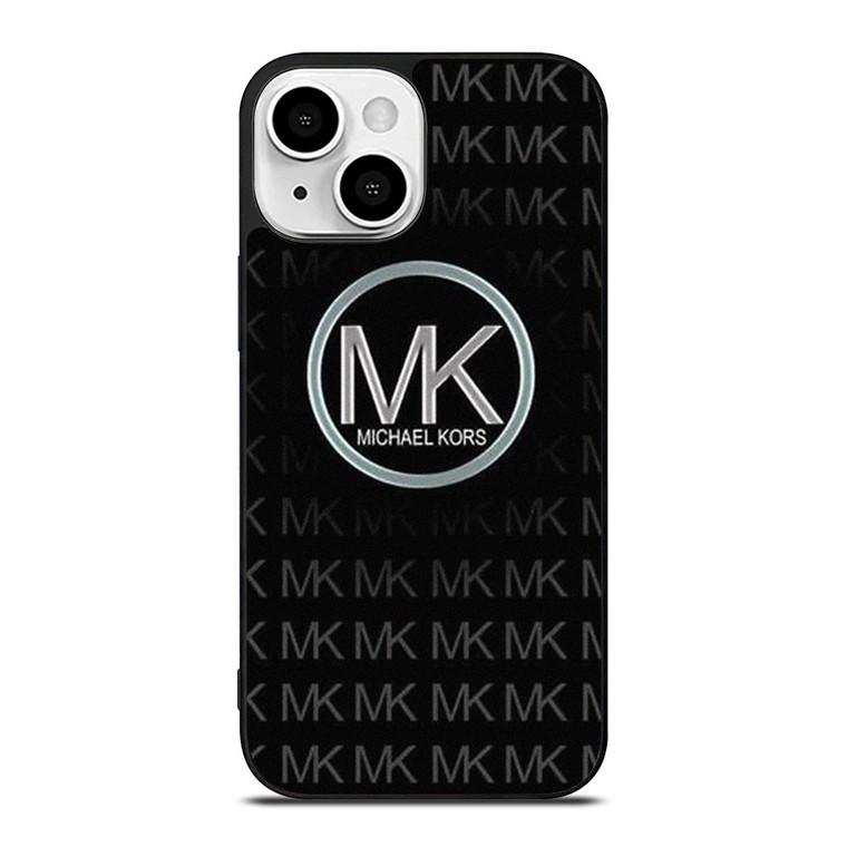 MICHAEL KORS BLACK PATTERN iPhone 13 Mini Case Cover