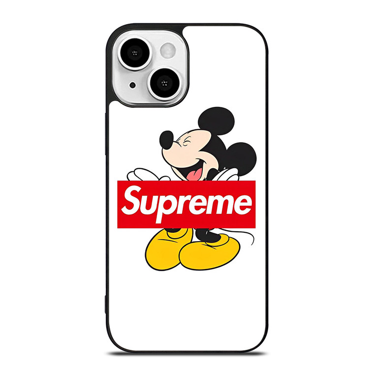 MICKEY MOUSE DISNEY SUPREME LOGO iPhone 13 Mini Case Cover MICKEY MOUSE DISNEY SUPREME LOGO iPhone 13 Mini Case Cover