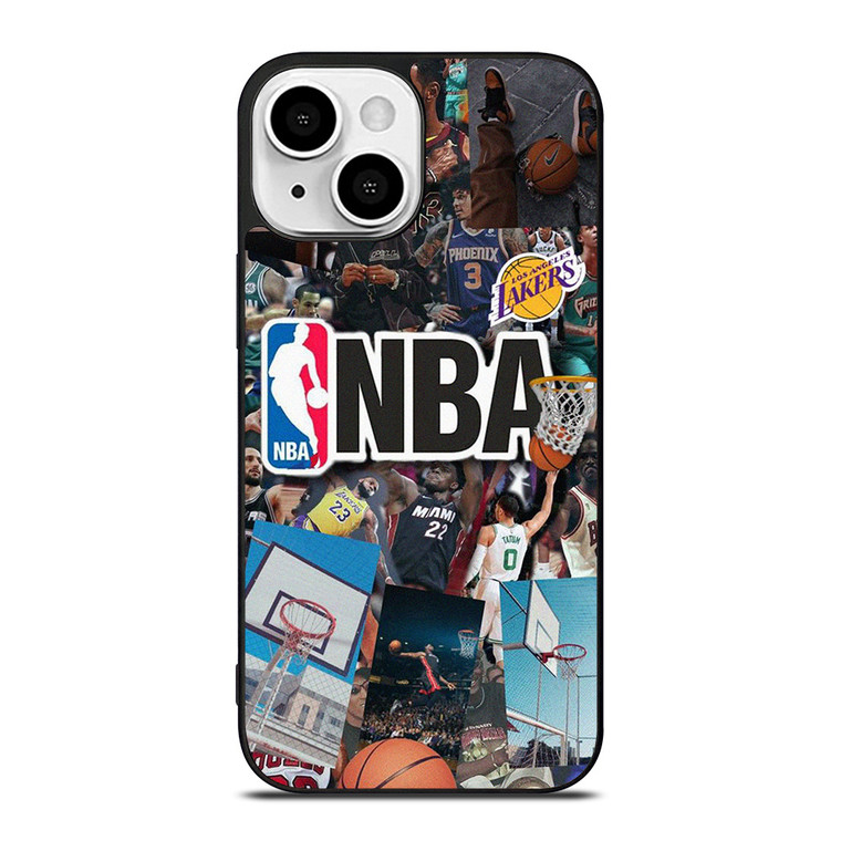 NBA BASKETBALL COLLAGE iPhone 13 Mini Case Cover NBA BASKETBALL COLLAGE iPhone 13 Mini Case Cover