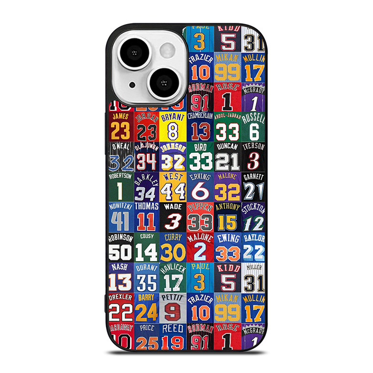 NBA BASKETBALL DREAM TEAM KIT iPhone 13 Mini Case Cover NBA BASKETBALL DREAM TEAM KIT iPhone 13 Mini Case Cover