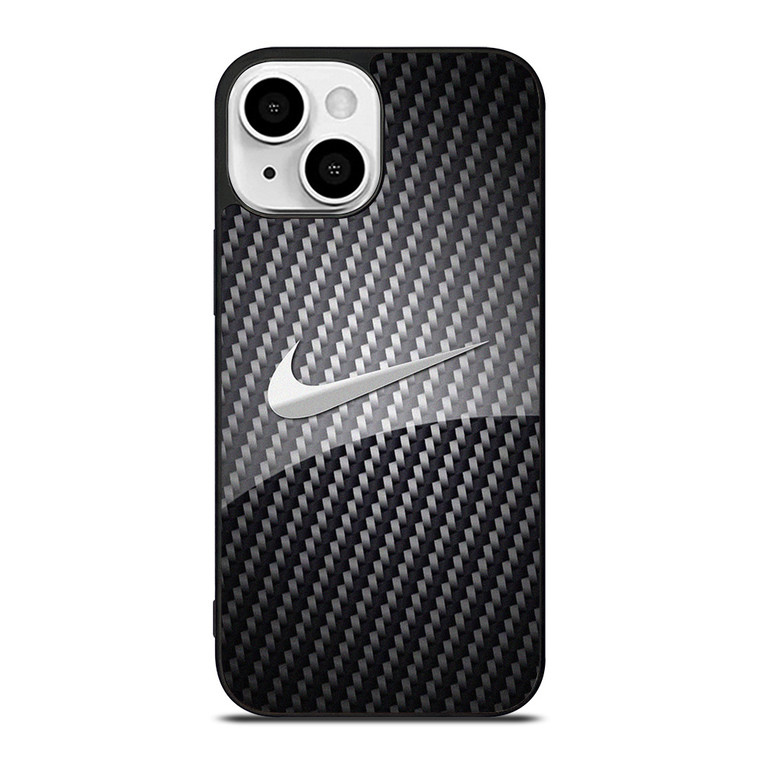 NIKE CARBON LOGO iPhone 13 Mini Case Cover NIKE CARBON LOGO iPhone 13 Mini Case Cover