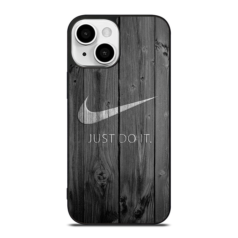 NIKE JUST DO IT WOODEN LOGO iPhone 13 Mini Case Cover