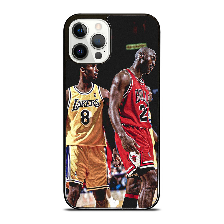 NBA LEGENDS KOBE BRYANT MICHAEL JORDAN  iPhone 12 Pro Case Cover NBA LEGENDS KOBE BRYANT MICHAEL JORDAN  iPhone 12 Pro Case Cover