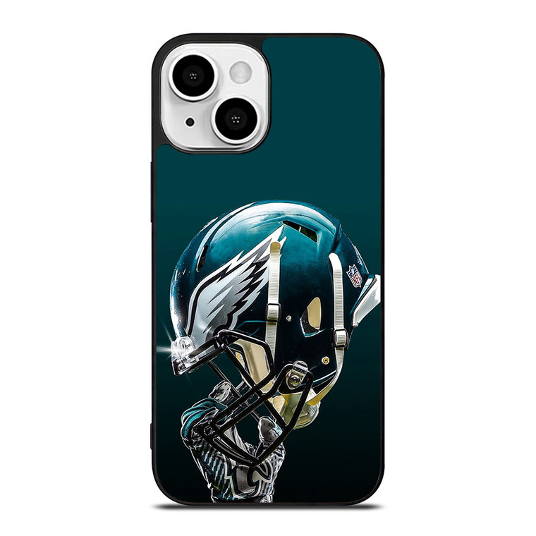 PHILADELPHIA EAGLES HELMET NFL iPhone 13 Mini Case Cover